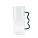 Pichet Dilacia en verre borosilicate émeraude 1.6L