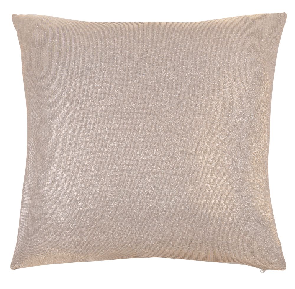 Coussin Iman doré clair à paillettes 40x40