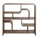 Etagère basse vintage Sacramento en bois d'acacia massif L120