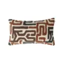 Coussin Mireille en motif géométrique abstrait 30x50 