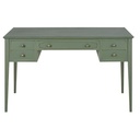 Bureau Selena 5 tiroirs vert kaki