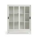Vitrine Seashore 2 portes blanc 