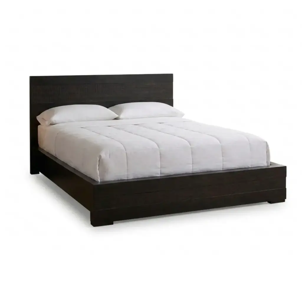 Lit exotique JAVA 160x200 en manguier massif 