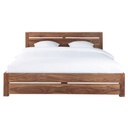 Lit Stockholm en sheesham massif 160x200