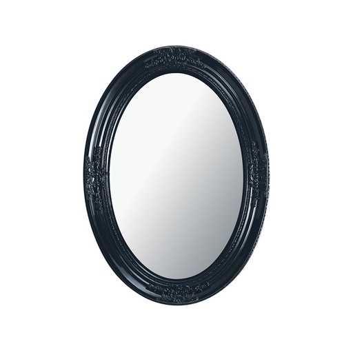 Miroir ENZO oval noir H95