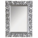 RIVOLI - Miroir en polyrésine argenté 121x90cm