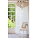 Rideau en coton Bastide