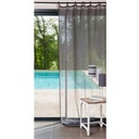 Rideau en lin Anthracite