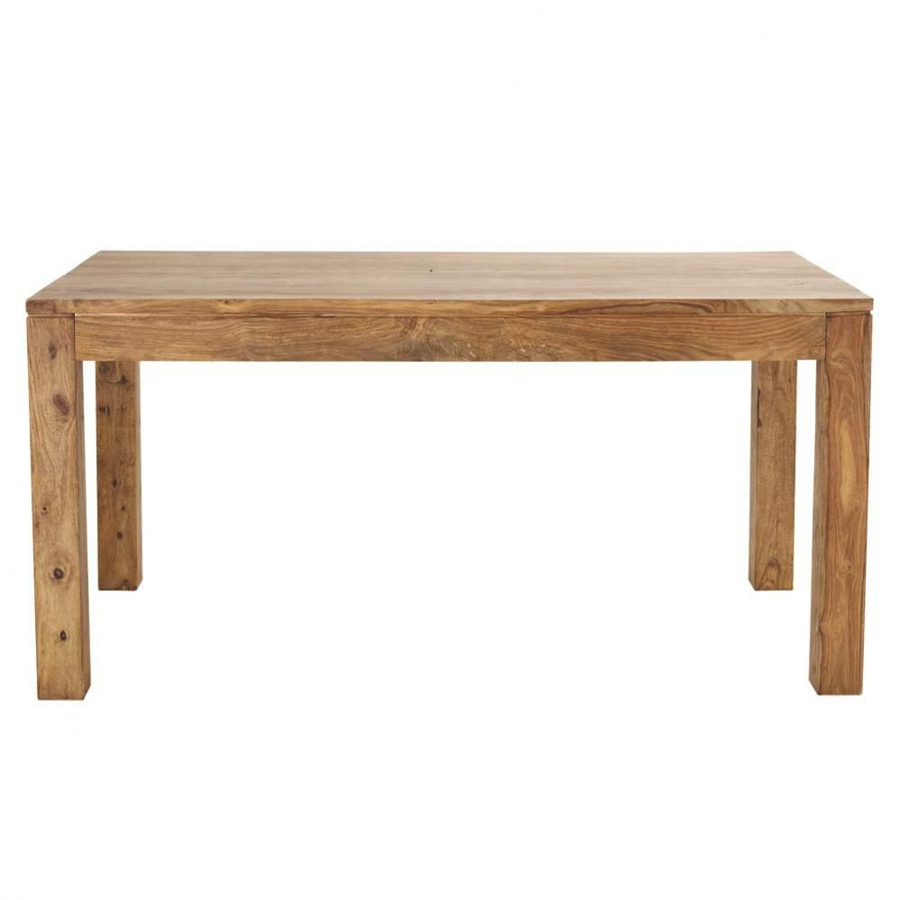 Table à manger Stockholm en sheesham massif 6/8 personnes L160