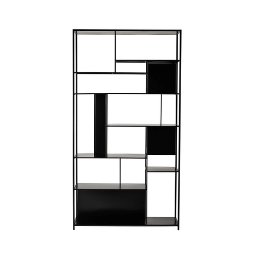 Étagère Simply en métal noir