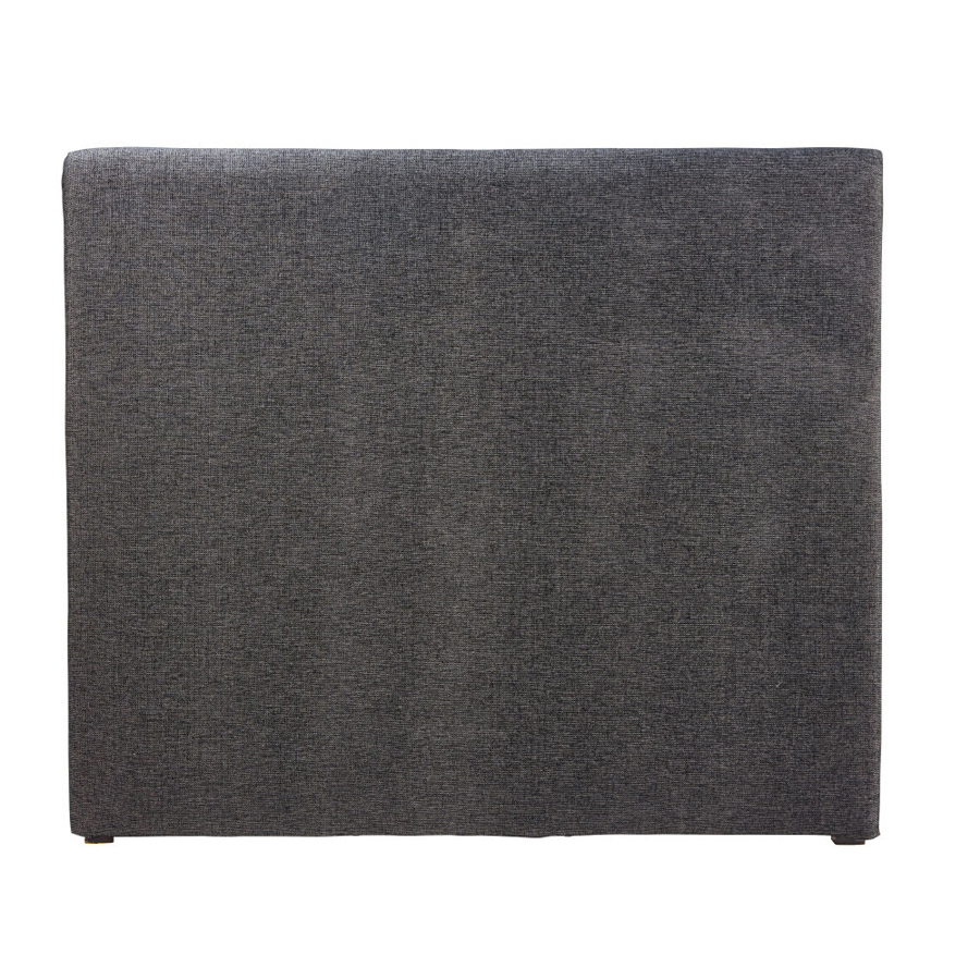 [CN517793] MORPHEE - Housse de tête de lit 140 gris carbone