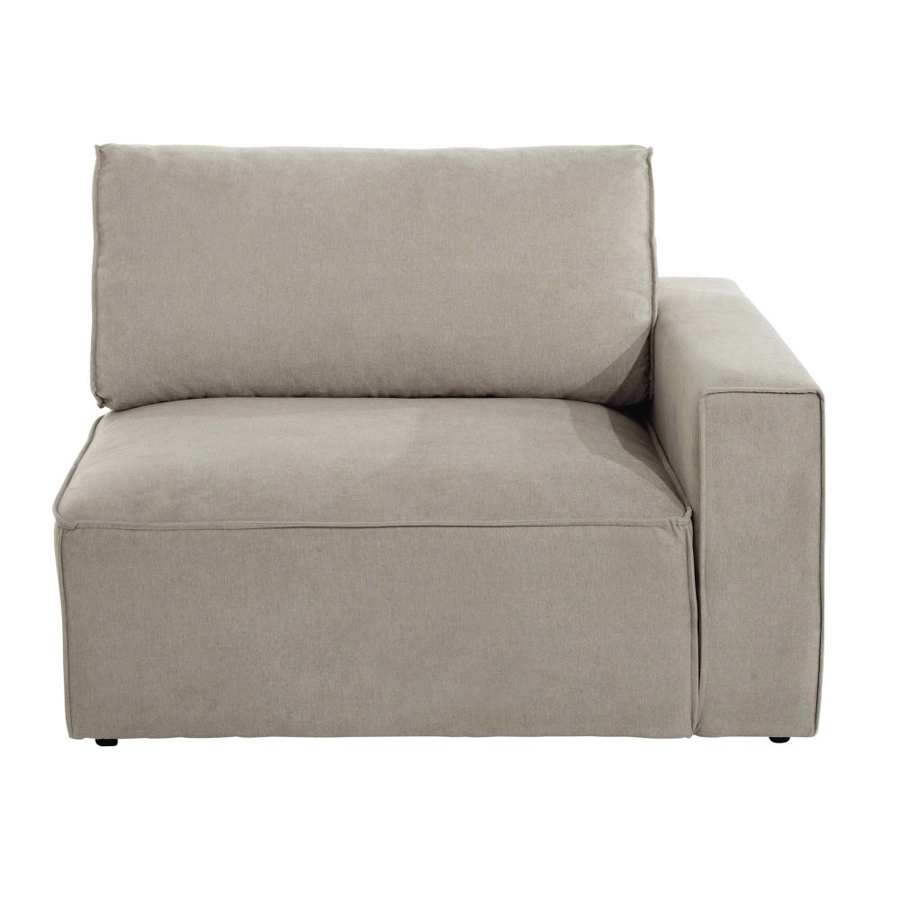 [CN114758] Accoudoir droit Malo pour canapé modulable beige