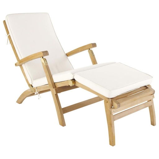 [CN713092] Matelas Oleron pour chaise longue écru