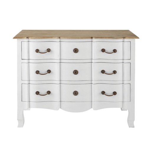 [CN615644] Commode Versailles en acacia et manguier blanche