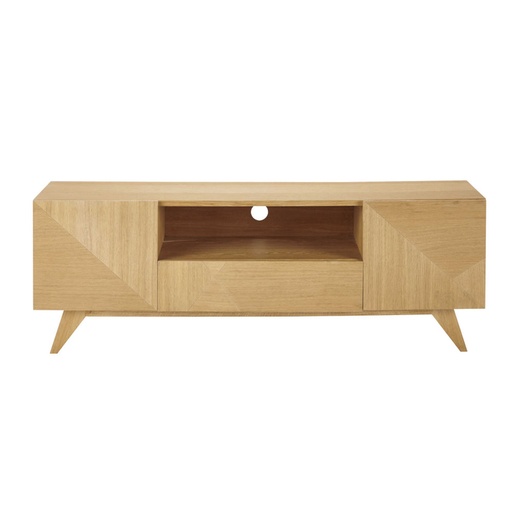 [CN215563] Meuble TV Origami vintage 2 portes 1 tiroir