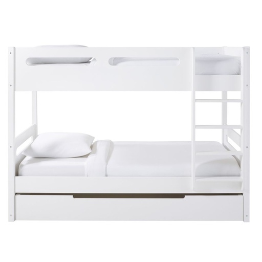 [CN419352] Lits Galaxy superposés enfant 90x190 blanc