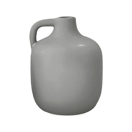 [OPJ014090CV] Vase en grès cérame gris Cruche