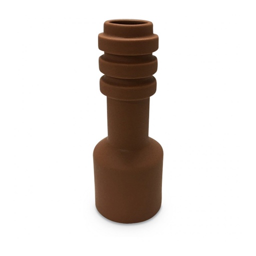 [OPJ013657CV] Vase céramique Dam en terre cuite terracotta