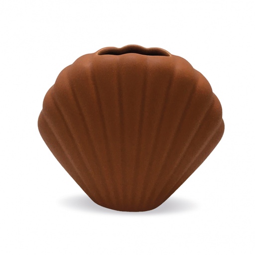 [OPJ013653CV] Vase Coki en céramique terracotta