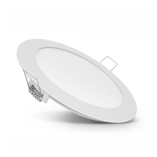 [OPT2437CV] Panneau Led premium 12W Rond lumière blanche Froide Ø17
