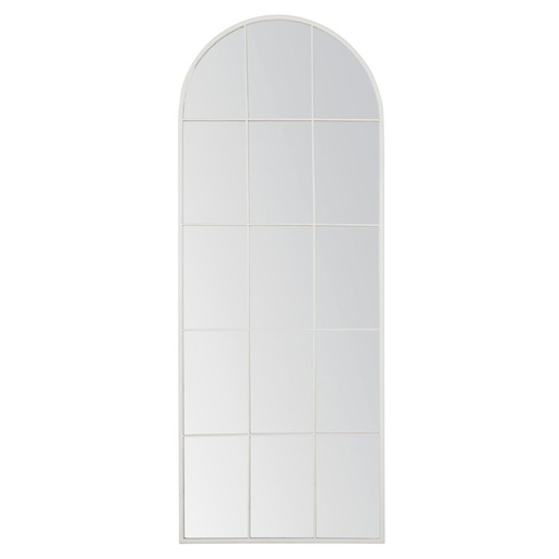 [CN323236] BALZAC - Miroir orangerie en métal blanc 71x180