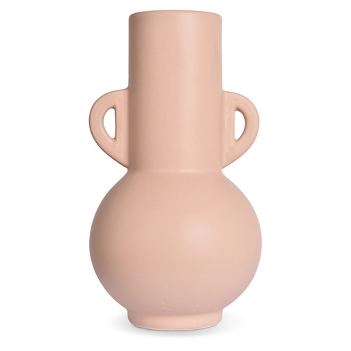 [OPJ013688CV] TITI - Vase en grès cérame nude 15x27 cm