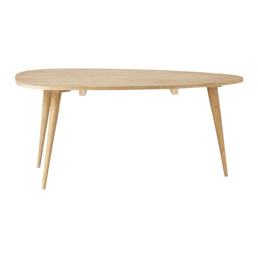 [CN113155] Table basse Trocadero vintage en manguier massif