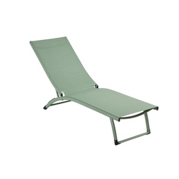 [CN820909] HURGHADA - Bain de soleil en aluminium et toile plastifiée vert kaki