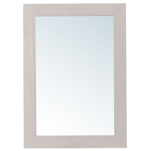 [CN113361] Miroir en bois lasurée grise Lea , style moderne
