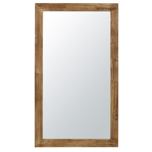 [CN221119] Miroir Tanzania en paulownia clair 105x181
