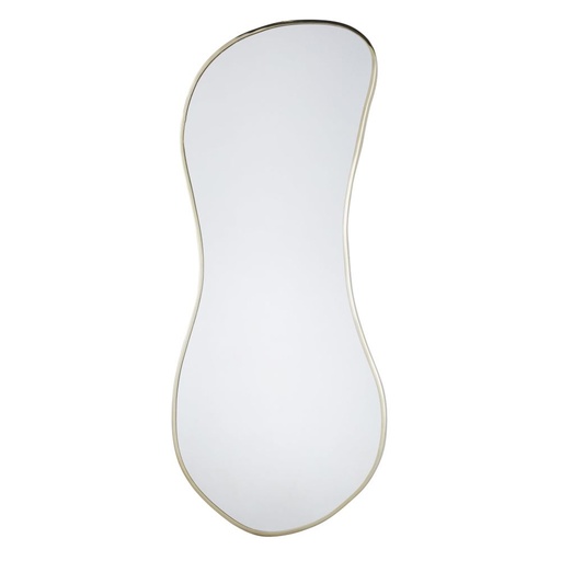 [CN322114] PERTH - Miroir ovoïde en métal doré 61x141
