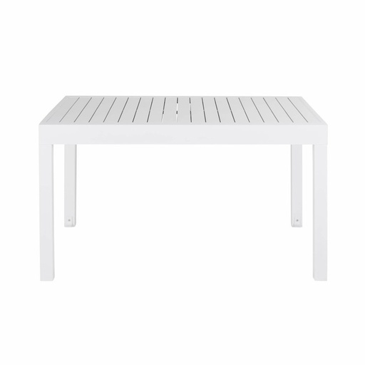 [CN521948] EXTENSO - Table de jardin extensible en aluminium blanc 6/12 personnes