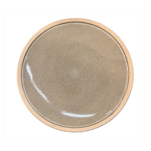 [OPJ013807] Assiette à dessert Wabi en grés sable