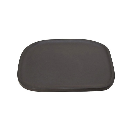 [OPJ015470CV] Plateau Osmose ovale en bois mm noir