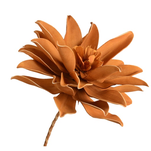 [CAD143058] Fleur artificielle Pana en noisette