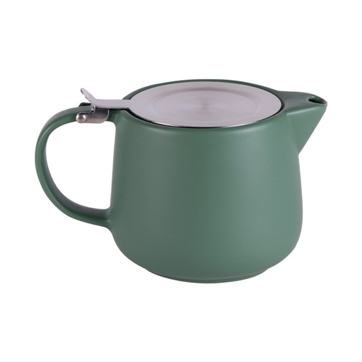 [BAD207180] Théière Uno en grès vert avec filtre