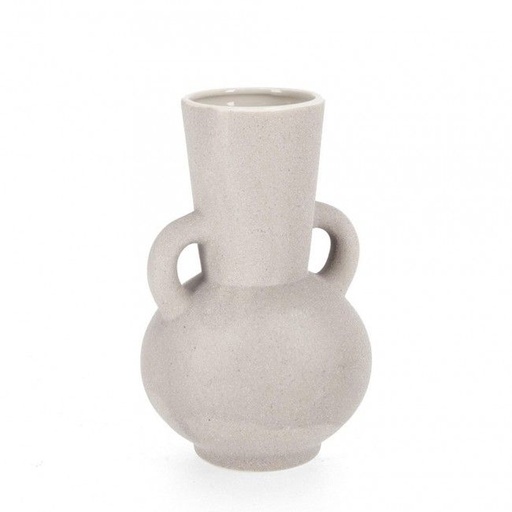 [BIZ0500431] AZEBAN - Vase en grès gris H23