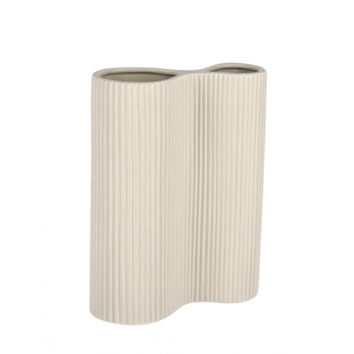 [BIZ0503260] Vase Vivy en porcelaine ivoire