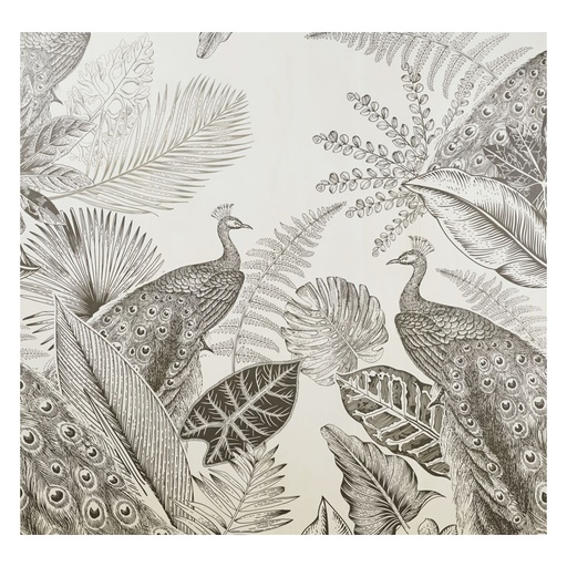 [CN522385] Papier peint panoramique intissé imprimé paons