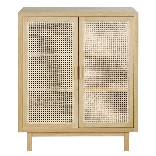 [CN021973] Cabinet de rangement Canopy 2 portes cannage en rotin