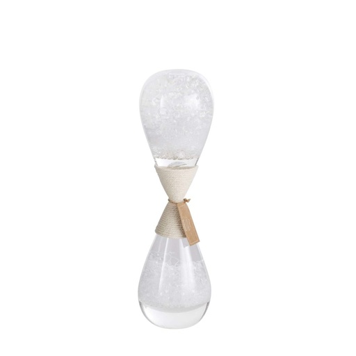 [CN722143] Sablier Valika en verre transparent