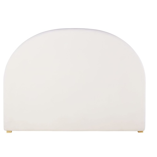 [CN623846] Tête de lit Come blanche 160 cm à housser