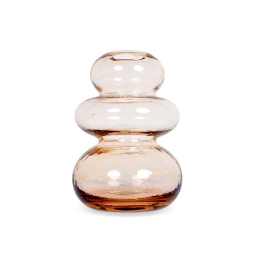 [OPJ015766] Vase Zen en verre nude pm