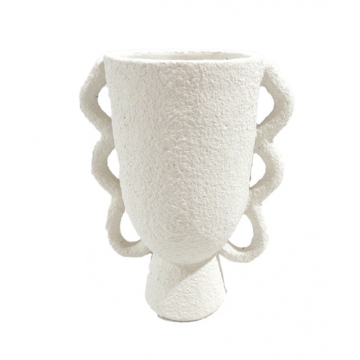 [OPJ017139] Vase Léa en couleur écru