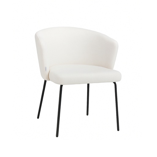 [KEN102029] Fauteuil de table Gala en tissu beige