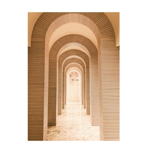 [LX81221100X140] Toile Canvas avec caisse américaine naturel 100x140 cm