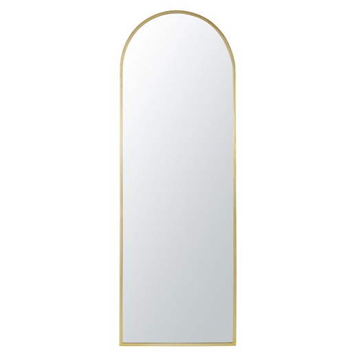 [CN421063] Miroir arche Menara élégant en métal doré