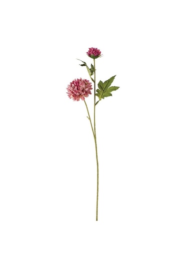 [COUGJ025] Fleur artificielle Chrysanthème rouge