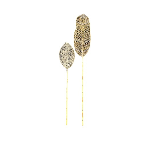 [COUKT046] Feuille décorative en feuille de bananier palmier
