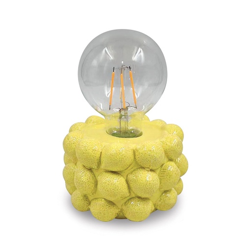 [OPJ016834] Lampe décorative citron à piles